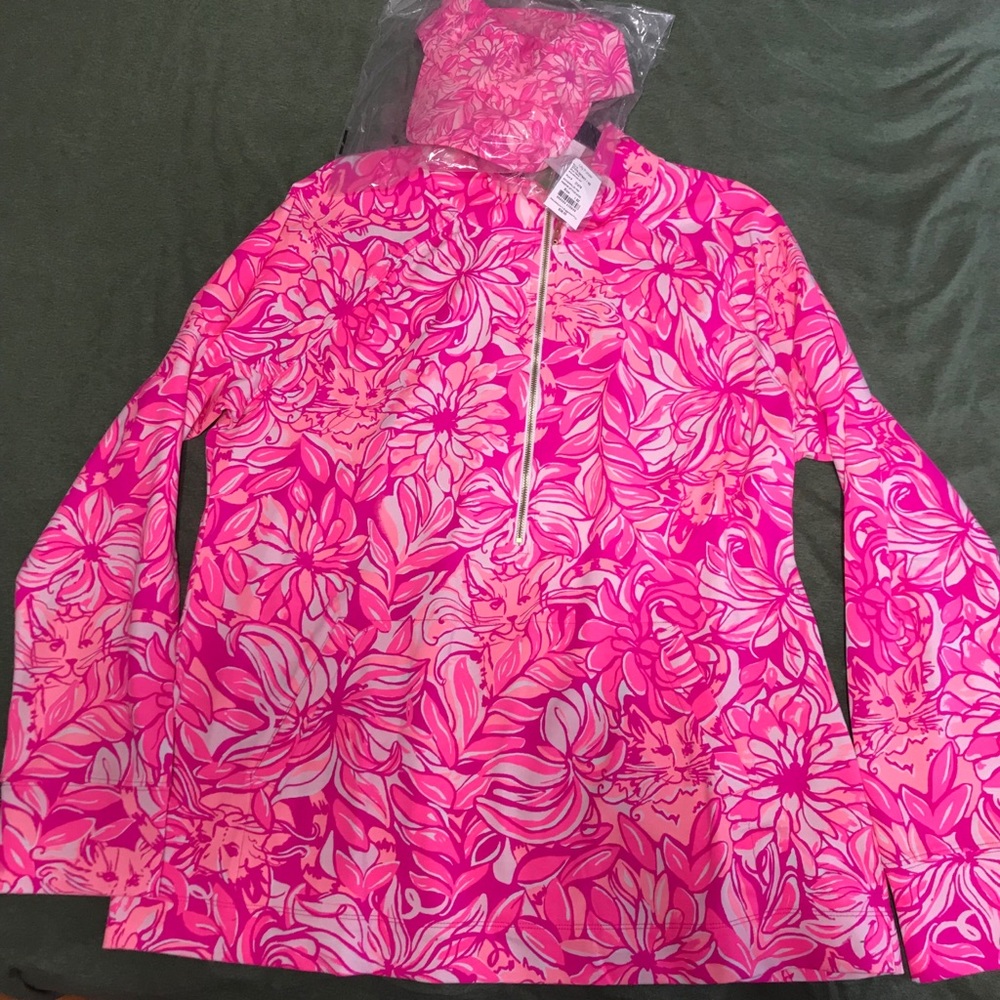 NWT Lilly Pulitzer popover and matching hat